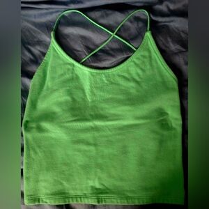 Women's Strappy Cropped Halterneck Top